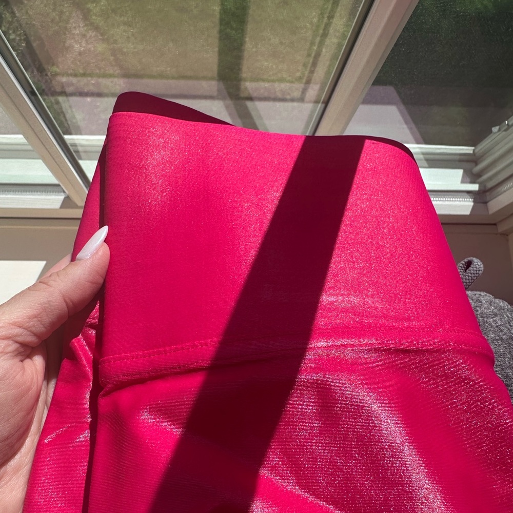 Carbon38 metallic Pink leggings